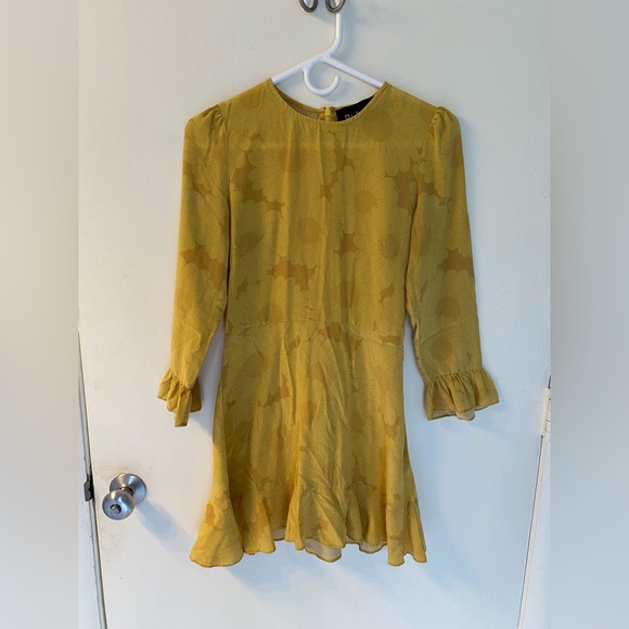 Realisation Par Mary Jane Silk Sunflower Dress Size Small - Picture 2 of 10